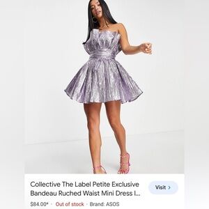 Purple multicolor dress sizes 12 & 15